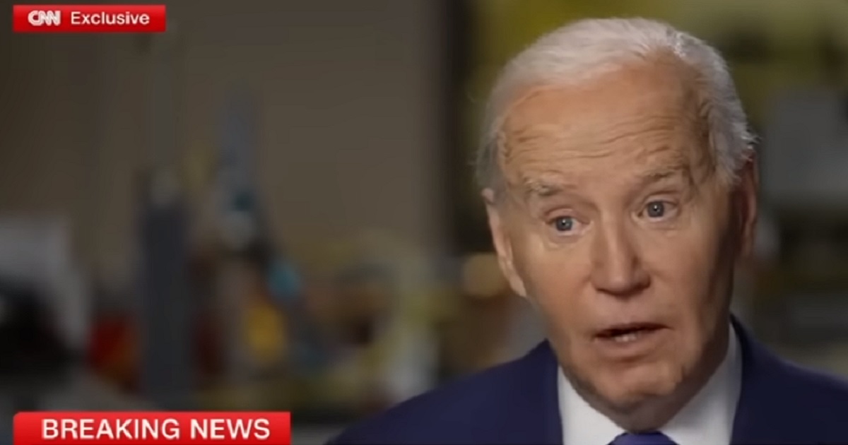 President Joe Biden in a CNN interview that aired Wednesday.