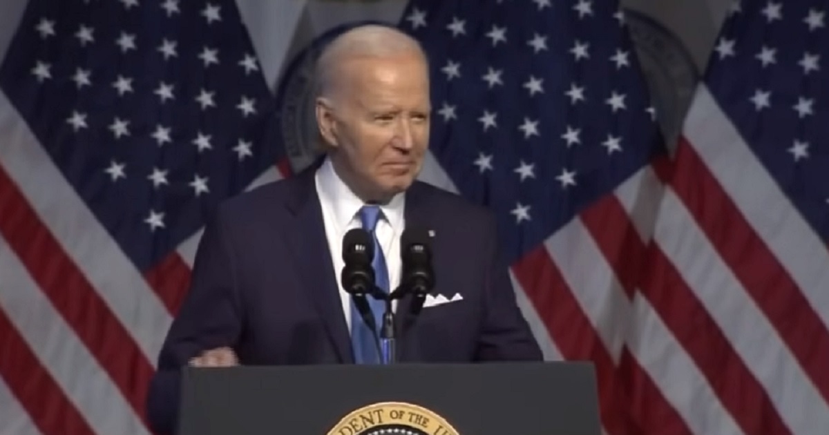 President Joe Biden speaks Sunday to the Detroit branch of the NAACP.